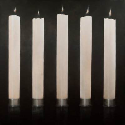 Cinco velas, Sri Lanka, 2012 de Lincoln Seligman